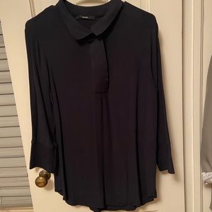 Navy Blouse